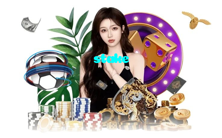 stake casino presented on mobile device in Pakistan with slots and live games
